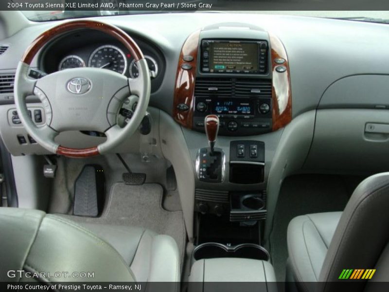 Phantom Gray Pearl / Stone Gray 2004 Toyota Sienna XLE Limited AWD
