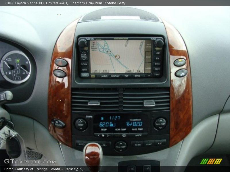 Phantom Gray Pearl / Stone Gray 2004 Toyota Sienna XLE Limited AWD