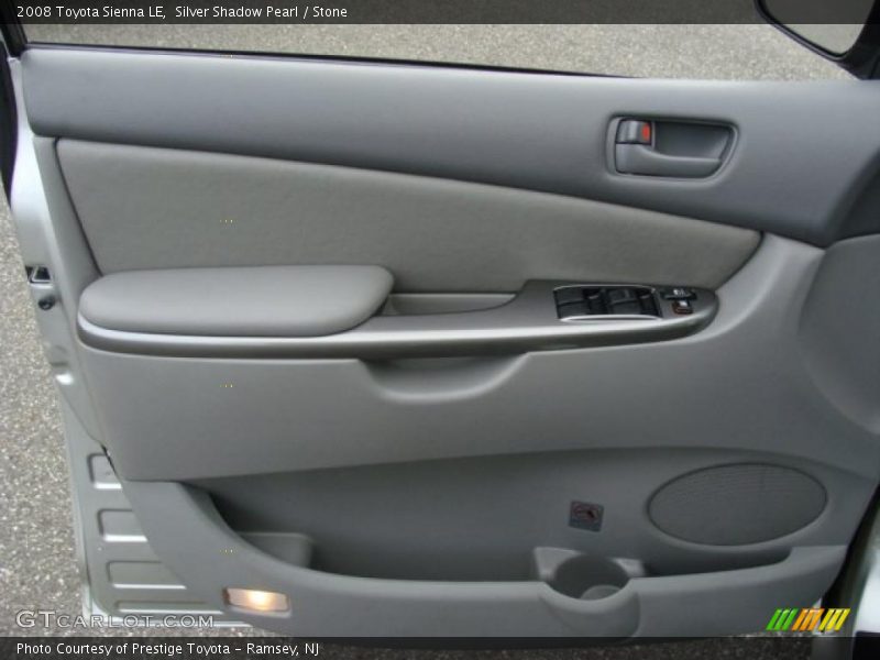 Silver Shadow Pearl / Stone 2008 Toyota Sienna LE