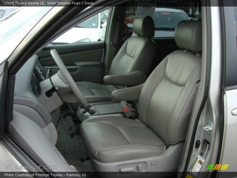 Silver Shadow Pearl / Stone 2008 Toyota Sienna LE