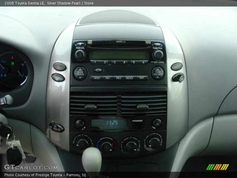 Silver Shadow Pearl / Stone 2008 Toyota Sienna LE