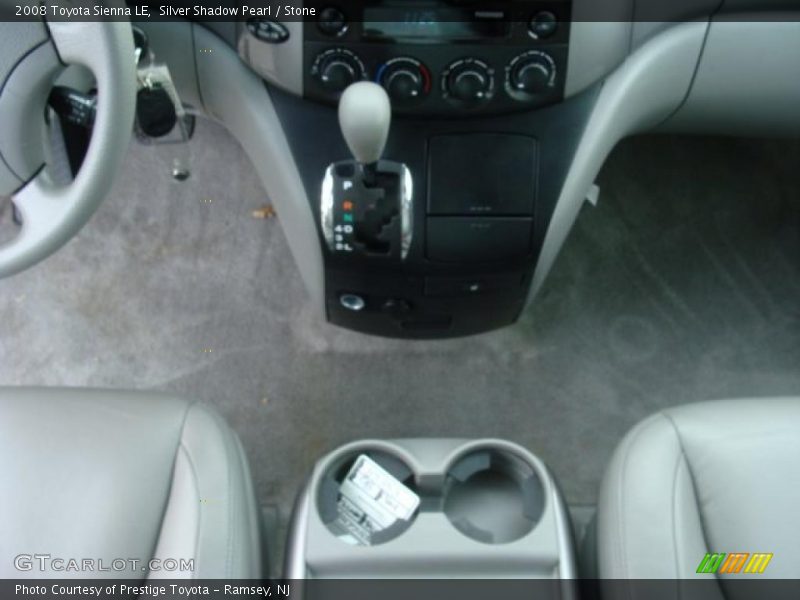 Silver Shadow Pearl / Stone 2008 Toyota Sienna LE