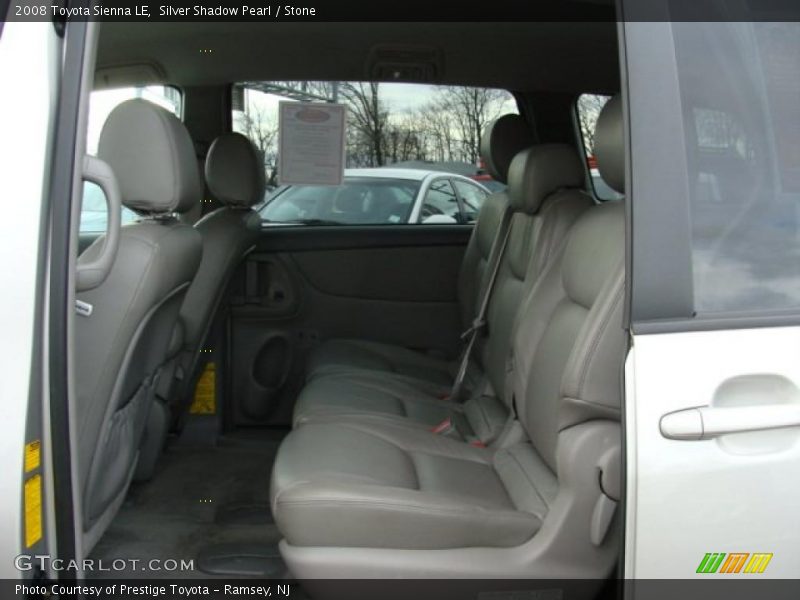 Silver Shadow Pearl / Stone 2008 Toyota Sienna LE