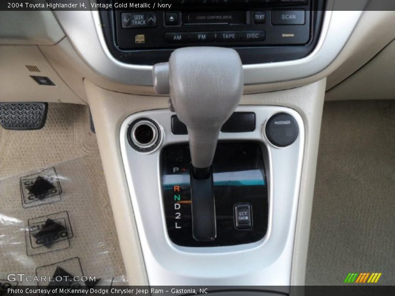  2004 Highlander I4 4 Speed Automatic Shifter
