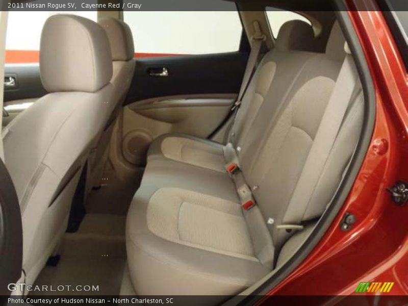 Cayenne Red / Gray 2011 Nissan Rogue SV