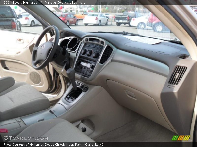  2004 Highlander I4 Ivory Interior