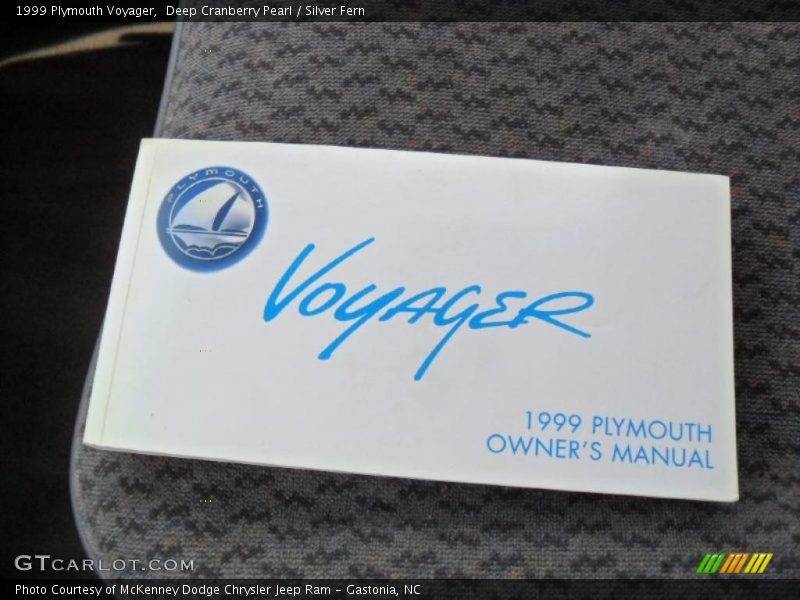 Deep Cranberry Pearl / Silver Fern 1999 Plymouth Voyager