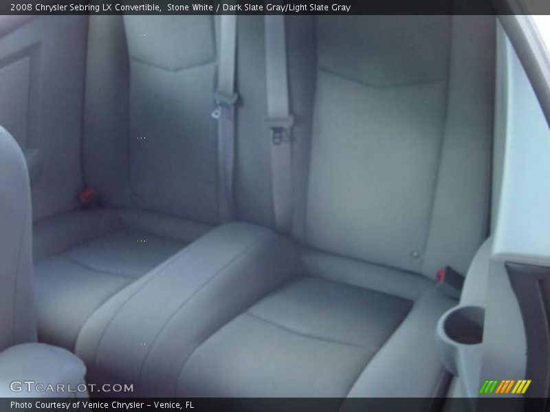 Stone White / Dark Slate Gray/Light Slate Gray 2008 Chrysler Sebring LX Convertible