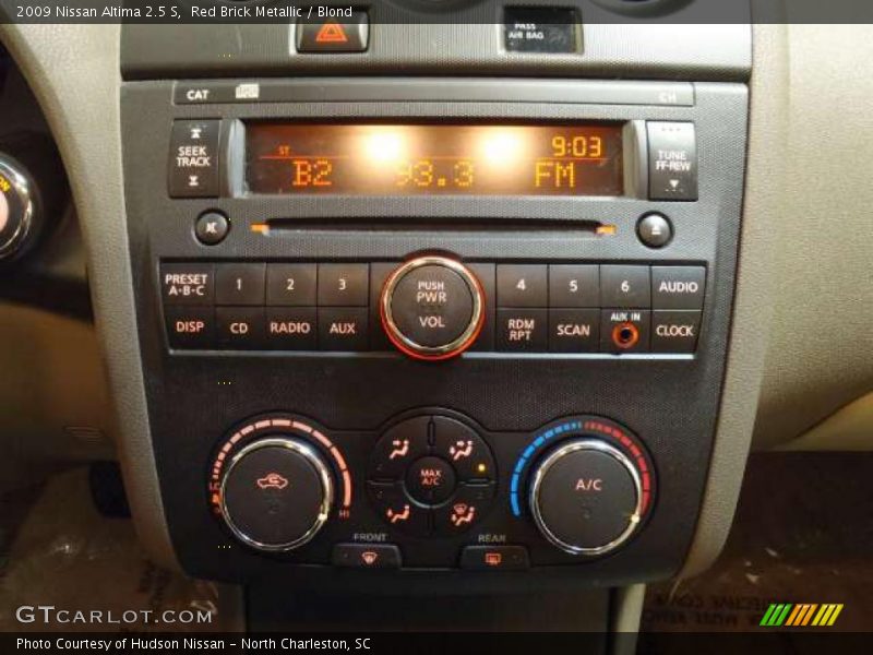 Red Brick Metallic / Blond 2009 Nissan Altima 2.5 S