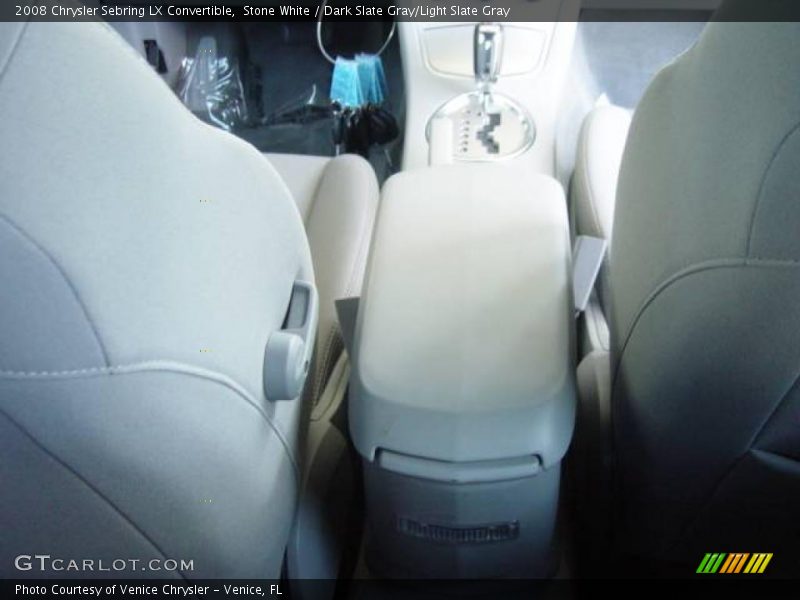 Stone White / Dark Slate Gray/Light Slate Gray 2008 Chrysler Sebring LX Convertible