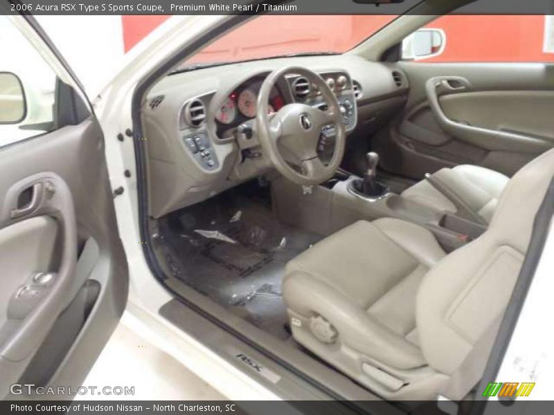  2006 RSX Type S Sports Coupe Titanium Interior