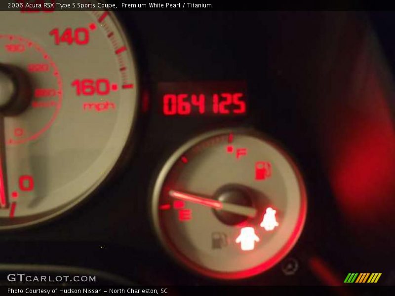 Premium White Pearl / Titanium 2006 Acura RSX Type S Sports Coupe