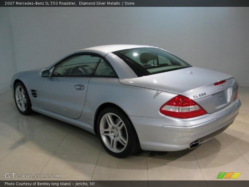  2007 SL 550 Roadster Diamond Silver Metallic