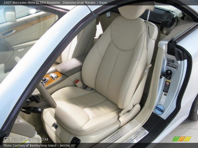  2007 SL 550 Roadster Stone Interior