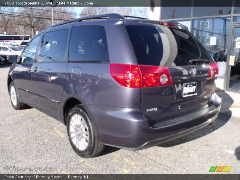 Slate Metallic / Stone 2008 Toyota Sienna LE AWD