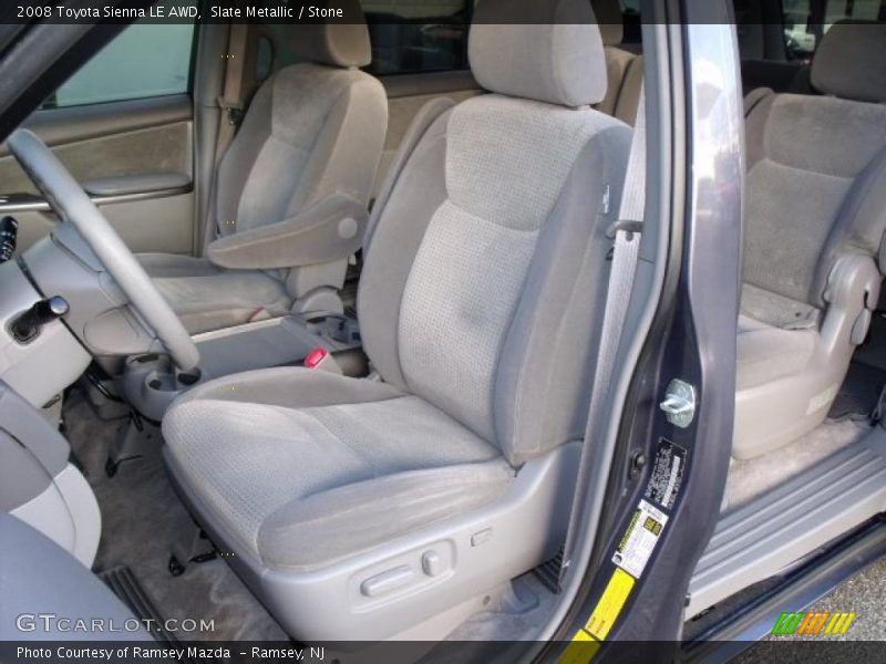 Slate Metallic / Stone 2008 Toyota Sienna LE AWD