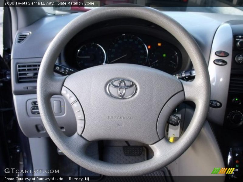 Slate Metallic / Stone 2008 Toyota Sienna LE AWD