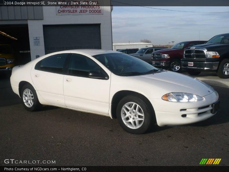 Stone White / Dark Slate Gray 2004 Dodge Intrepid SE