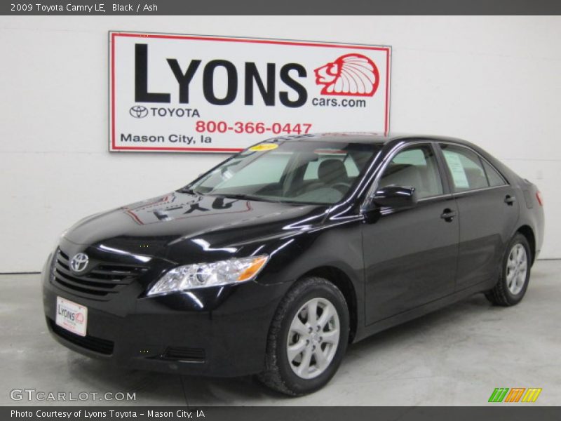 Black / Ash 2009 Toyota Camry LE