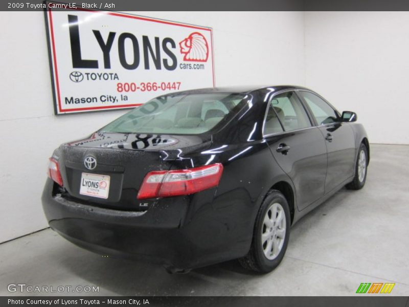 Black / Ash 2009 Toyota Camry LE