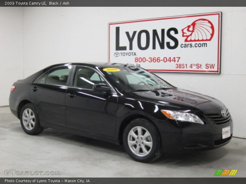 Black / Ash 2009 Toyota Camry LE