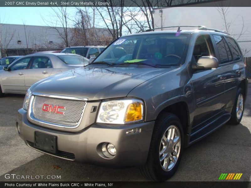 Steel Gray Metallic / Ebony 2007 GMC Envoy Denali 4x4