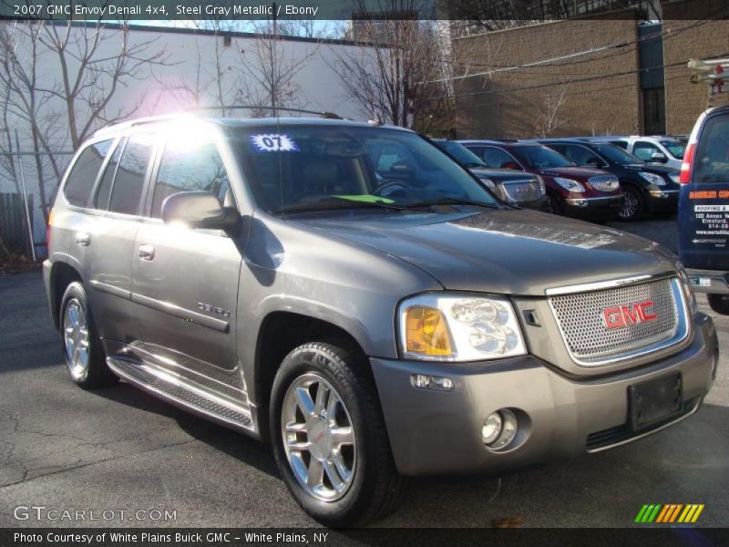 Steel Gray Metallic / Ebony 2007 GMC Envoy Denali 4x4