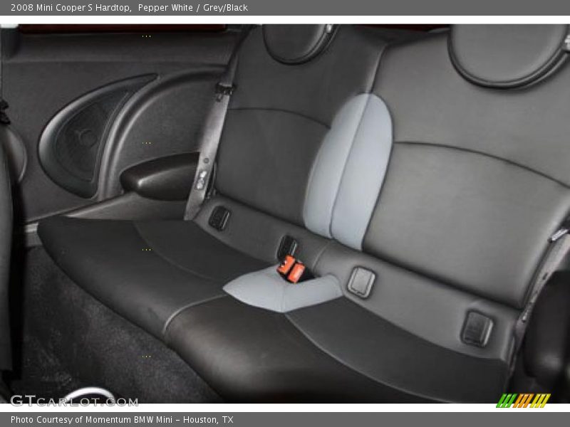 Pepper White / Grey/Black 2008 Mini Cooper S Hardtop