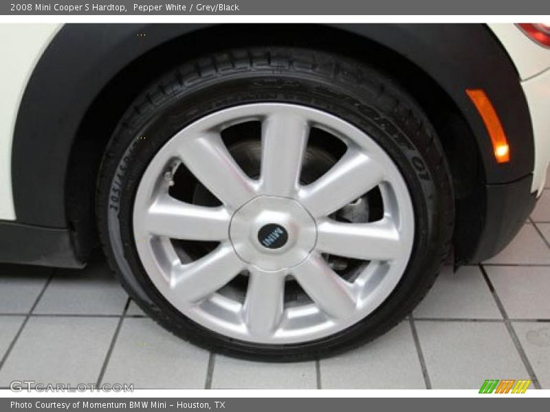 Pepper White / Grey/Black 2008 Mini Cooper S Hardtop