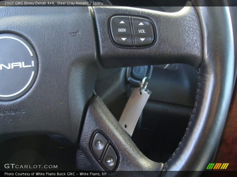 Steel Gray Metallic / Ebony 2007 GMC Envoy Denali 4x4