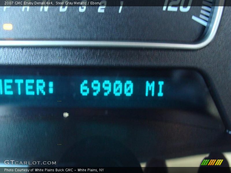 Steel Gray Metallic / Ebony 2007 GMC Envoy Denali 4x4