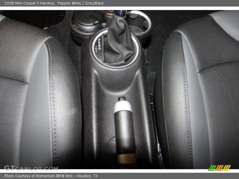 Pepper White / Grey/Black 2008 Mini Cooper S Hardtop