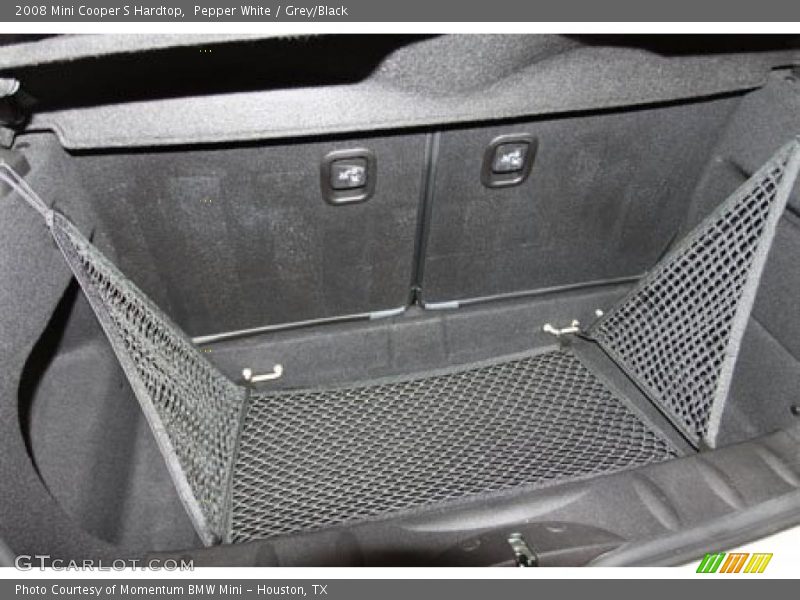 Pepper White / Grey/Black 2008 Mini Cooper S Hardtop