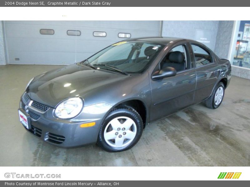 Graphite Metallic / Dark Slate Gray 2004 Dodge Neon SE
