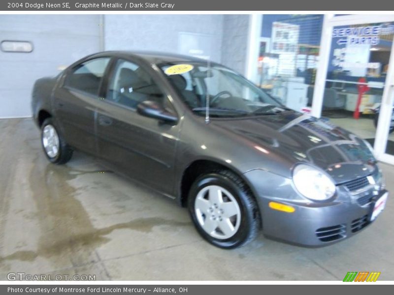 Graphite Metallic / Dark Slate Gray 2004 Dodge Neon SE
