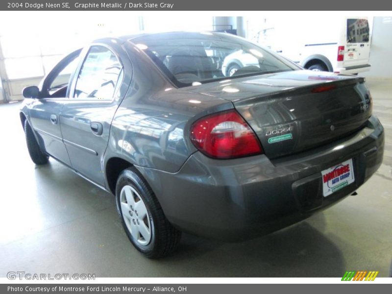 Graphite Metallic / Dark Slate Gray 2004 Dodge Neon SE