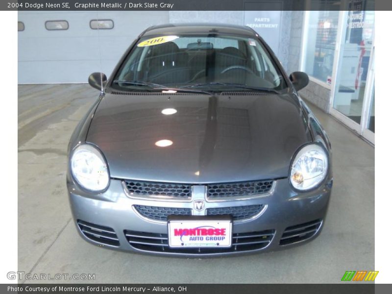Graphite Metallic / Dark Slate Gray 2004 Dodge Neon SE
