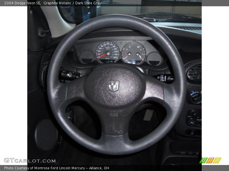 Graphite Metallic / Dark Slate Gray 2004 Dodge Neon SE