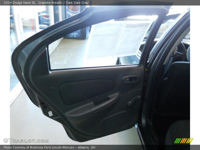 Graphite Metallic / Dark Slate Gray 2004 Dodge Neon SE