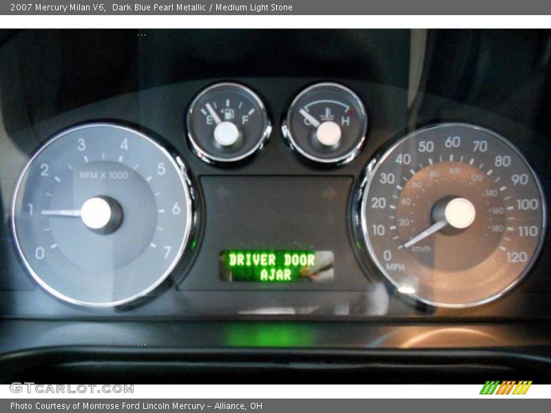  2007 Milan V6 V6 Gauges