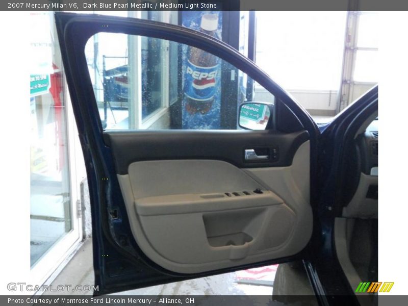 Dark Blue Pearl Metallic / Medium Light Stone 2007 Mercury Milan V6