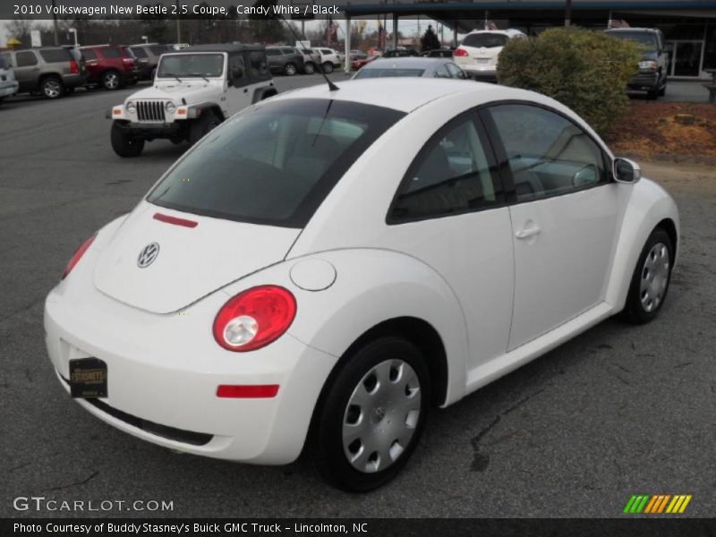 Candy White / Black 2010 Volkswagen New Beetle 2.5 Coupe