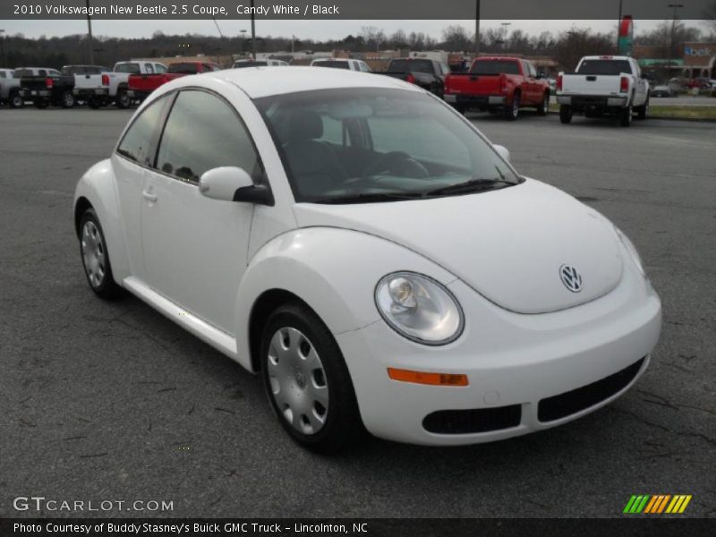Candy White / Black 2010 Volkswagen New Beetle 2.5 Coupe