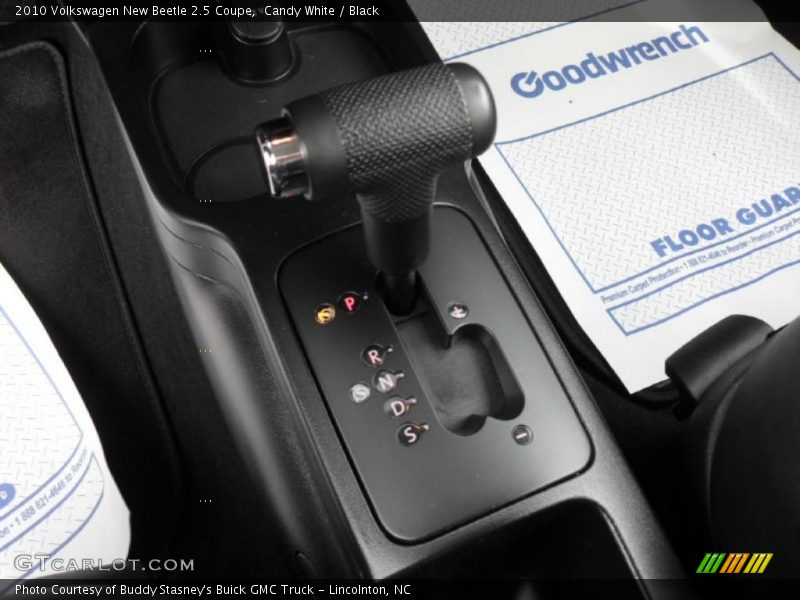  2010 New Beetle 2.5 Coupe 6 Speed Tiptronic Automatic Shifter