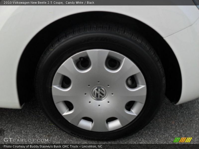 Candy White / Black 2010 Volkswagen New Beetle 2.5 Coupe