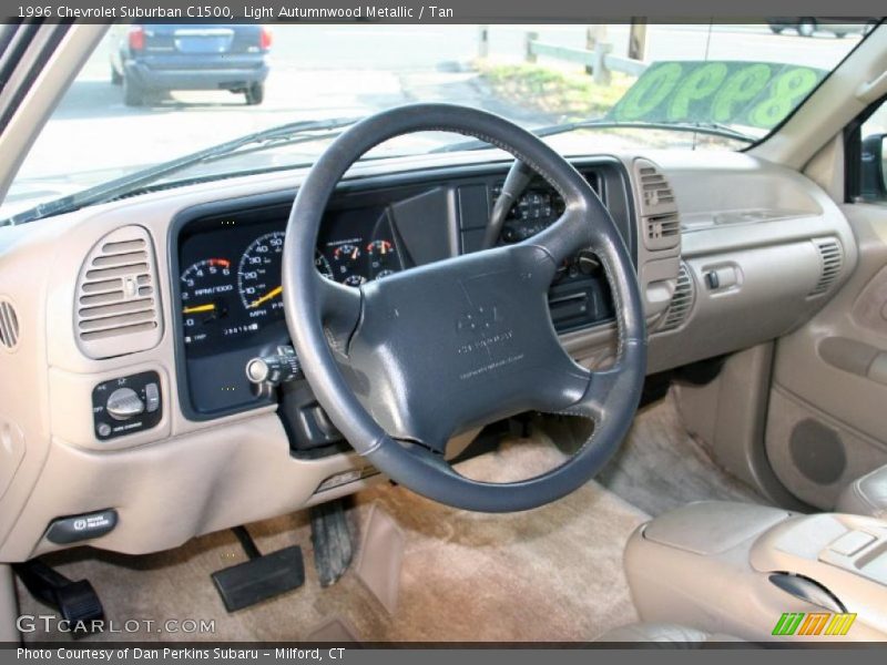 Dashboard of 1996 Suburban C1500