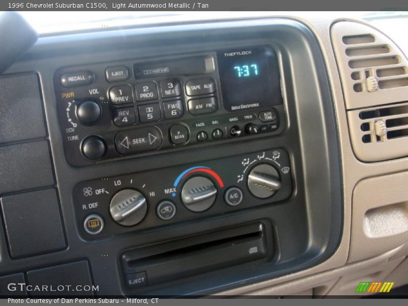 Controls of 1996 Suburban C1500