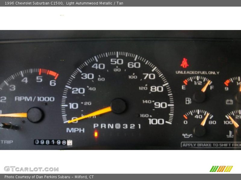  1996 Suburban C1500 C1500 Gauges