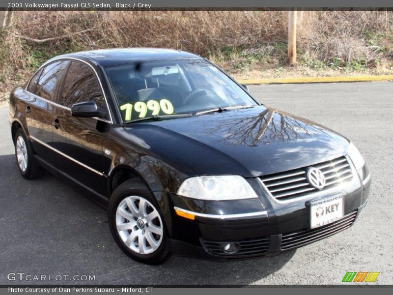 Black / Grey 2003 Volkswagen Passat GLS Sedan