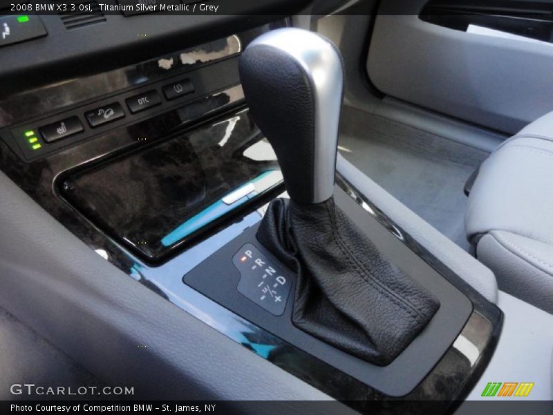 Titanium Silver Metallic / Grey 2008 BMW X3 3.0si